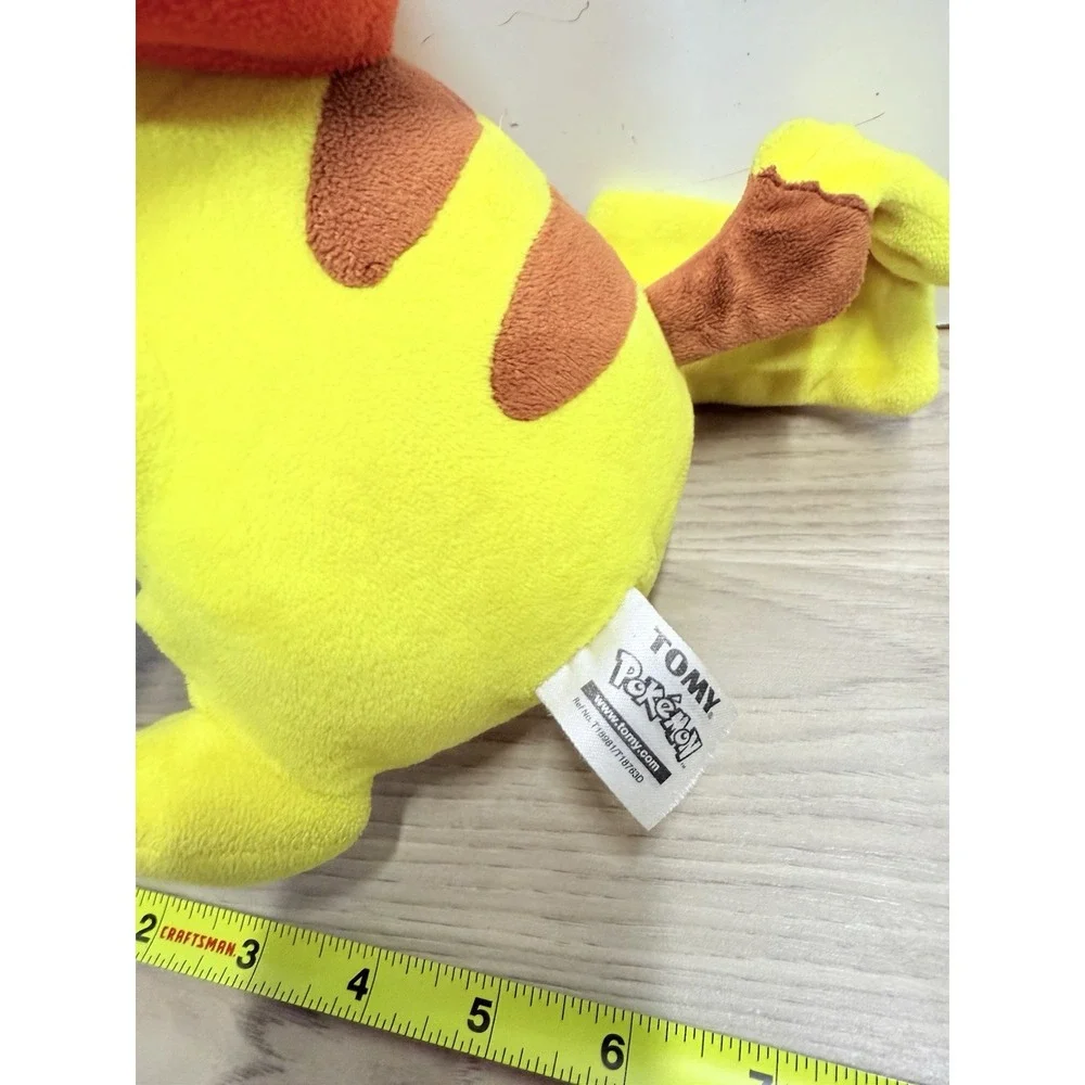 Pokemon Pikachu With Ash's‎ Hat Plush 10